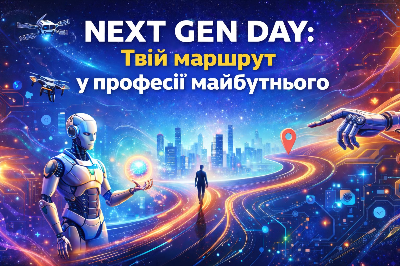 Захід «NEXT GEN DAY: твій маршрут у професії майбутнього»